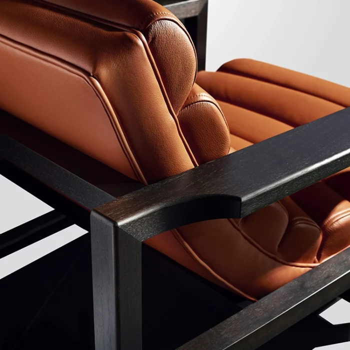 Florence Easy Chair - Angled Back View - McLaren