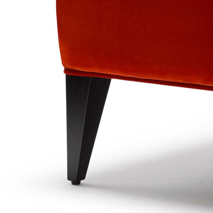 Isabella Slipper Chair - Leg Detail